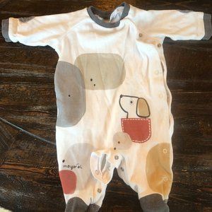 Mayoral Newborn Footie Pajamas